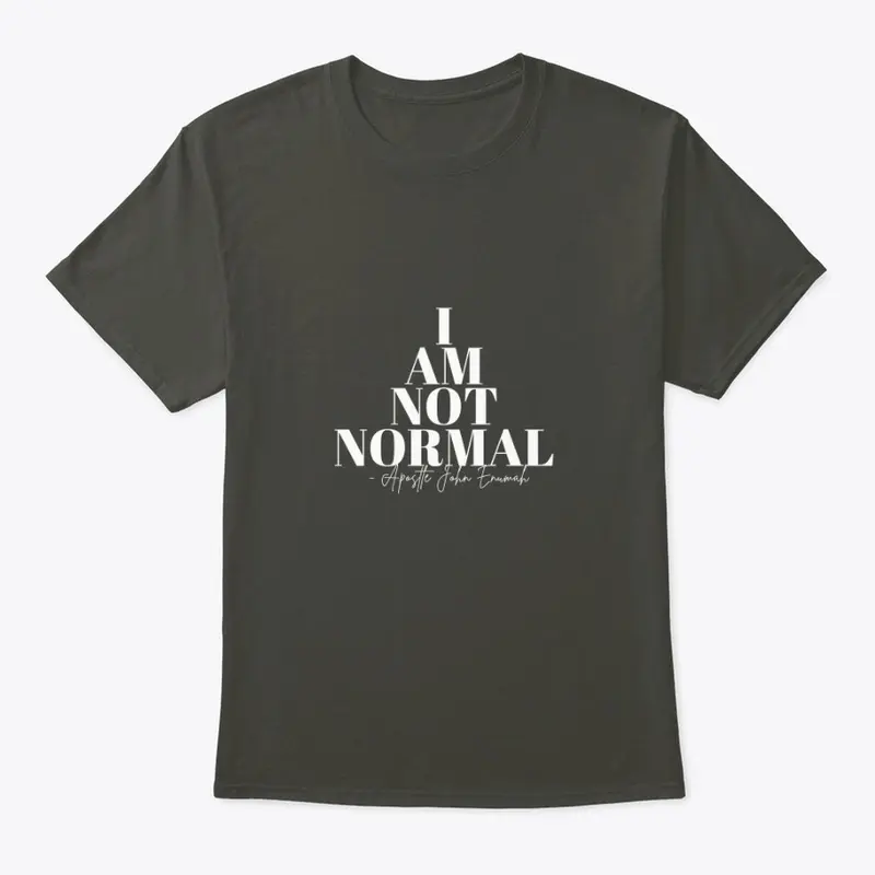 'I Am Not Normal' 